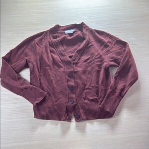 Everlane‎ Cardigan Sweater Classic Knit Wool Blend